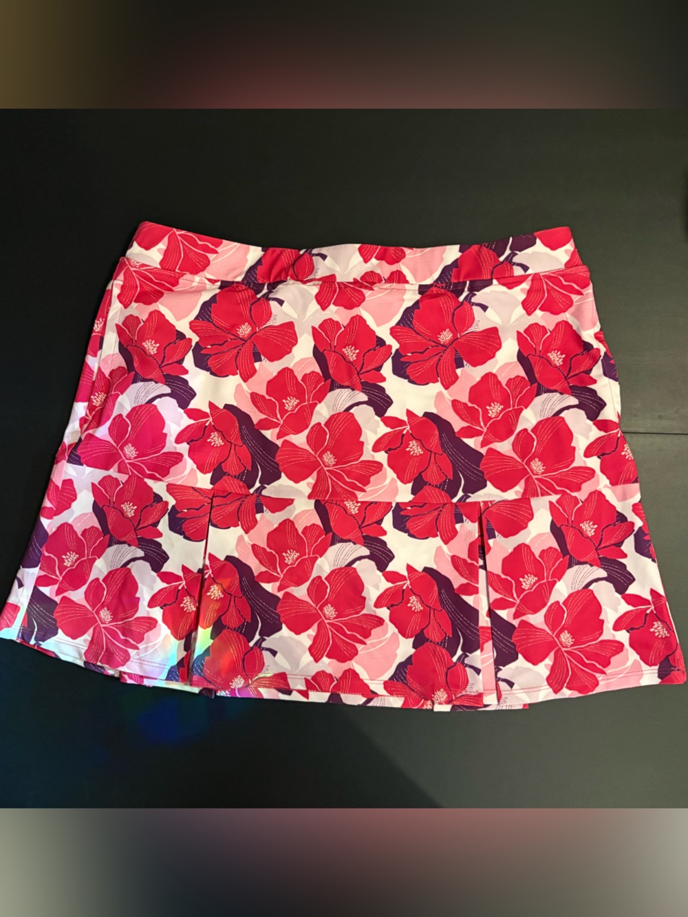 Stella Parker Sport Floral Performance Golf/Tennis Skort